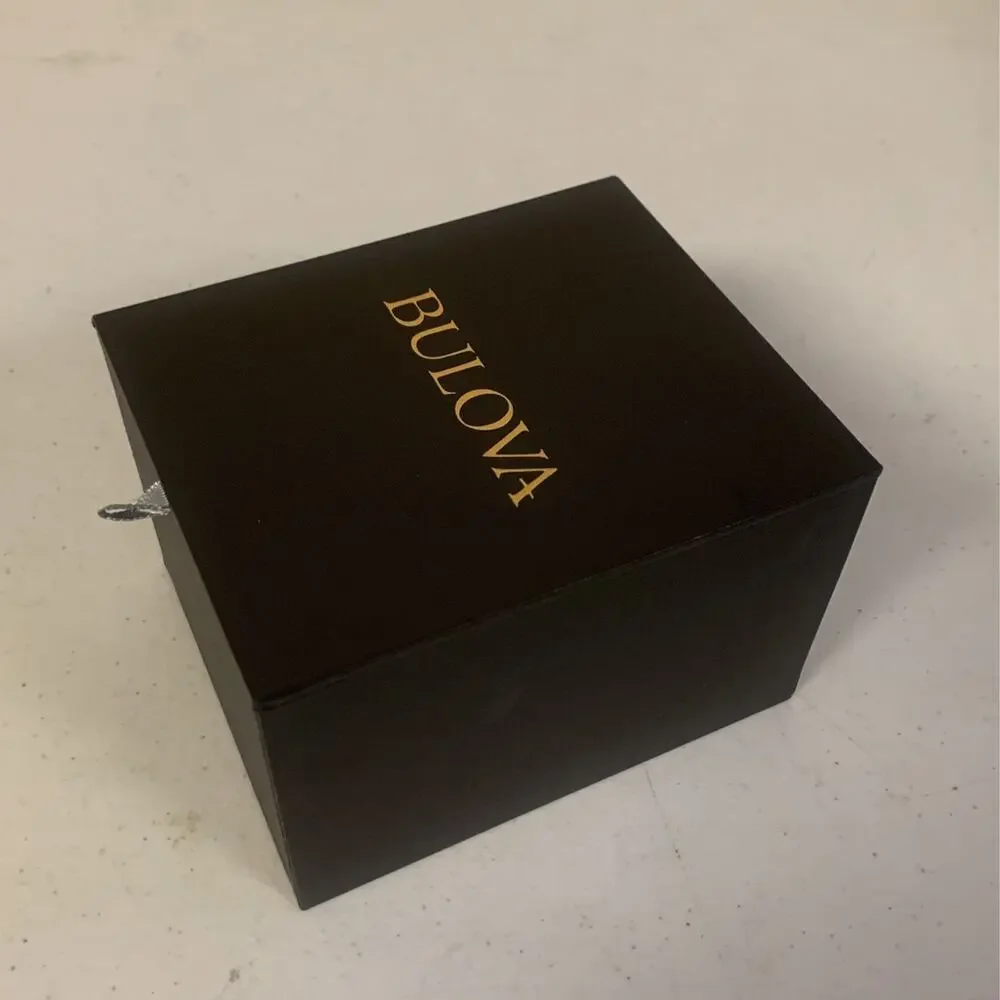 Men's Bulova Futuro Modern Classic Two-Tone Watch with Blue Dial - Model… - Picture 9 of 9